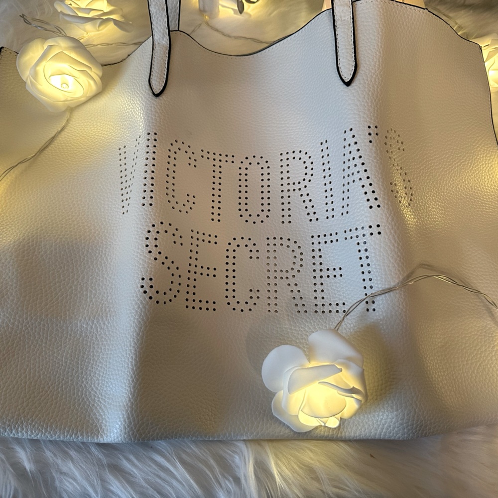 💎Victoria’s secret white TOTE